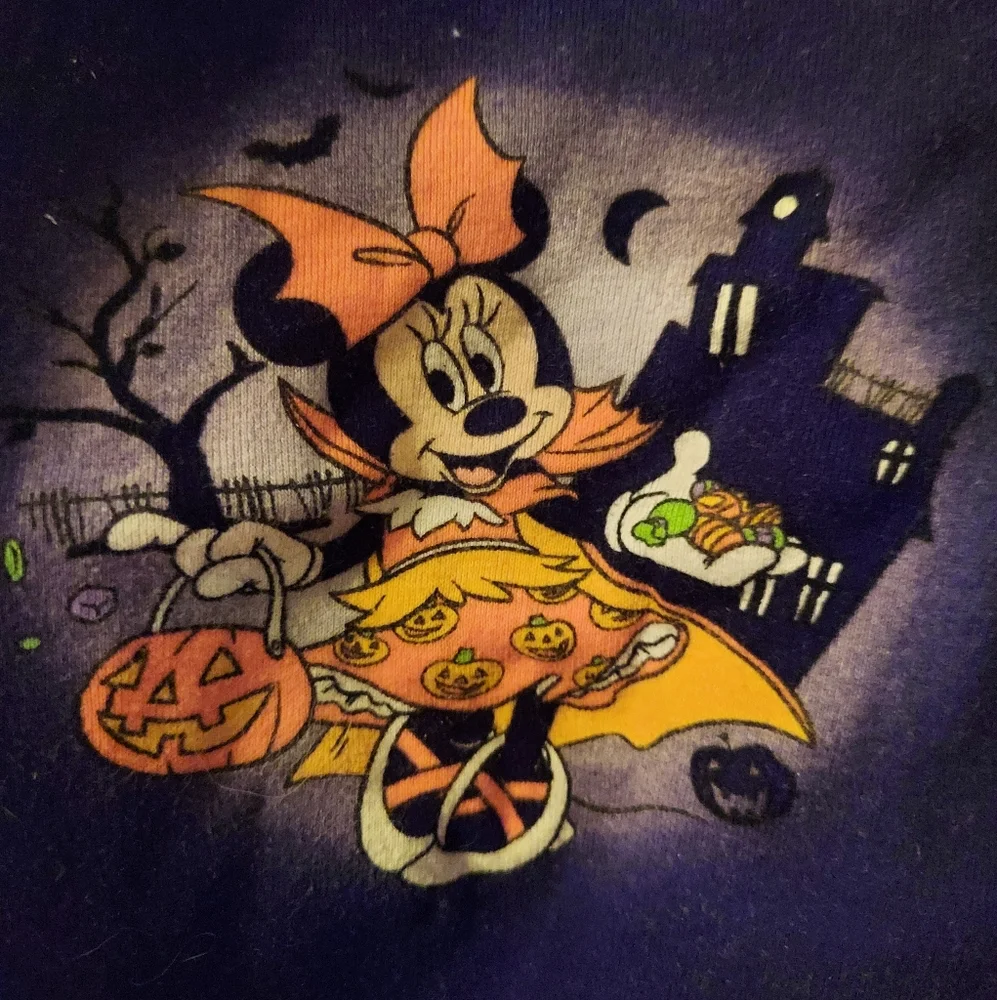 ⭐️ 5/$30 Minnie Mouse Halloween pajamas, 18 months